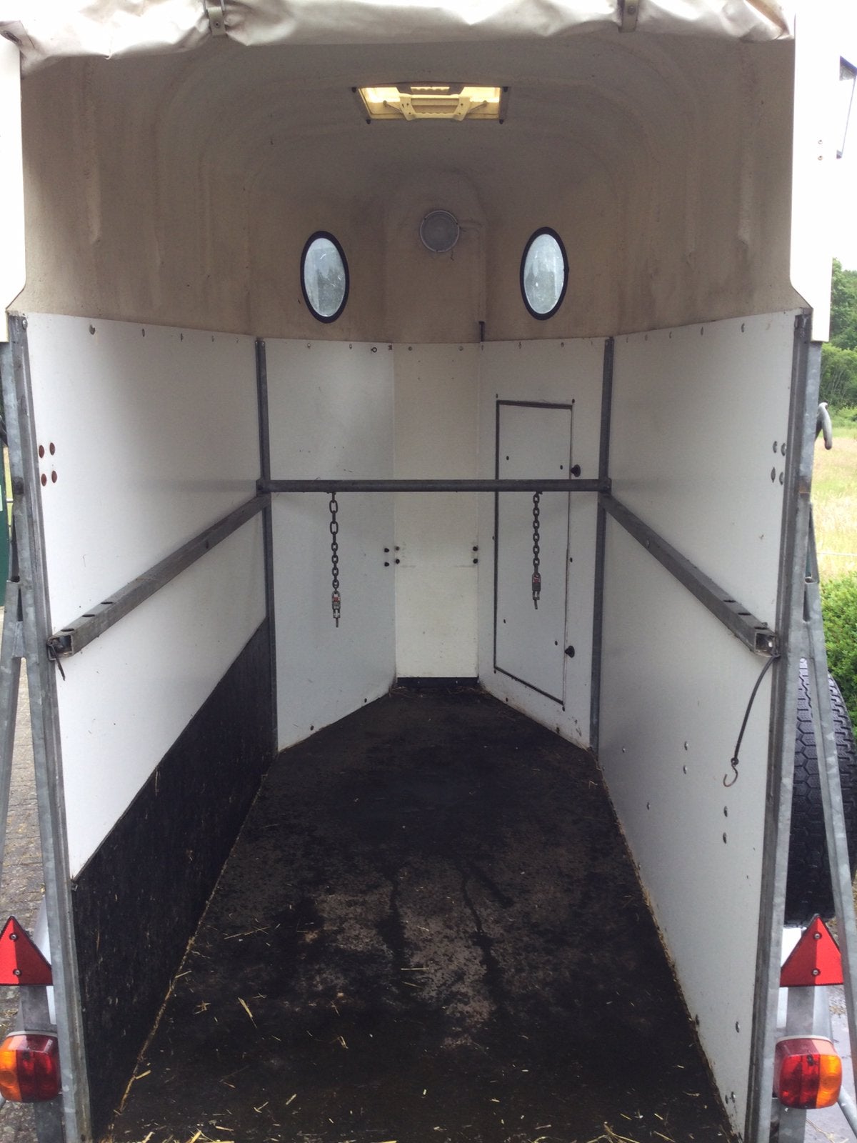 Wesco 1;5 paardetrailer, Ophalen of Verzenden, Gebruikt, Aluminium, Overige typen