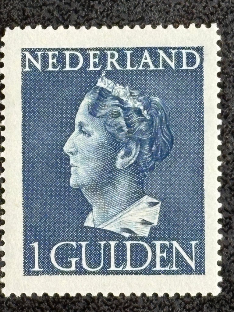 1946 NVPH 346 Wilhelmina Type Konijnenburg 1 GLD Ongebruikt, Postzegels en Munten, Ophalen of Verzenden, T/m 1940