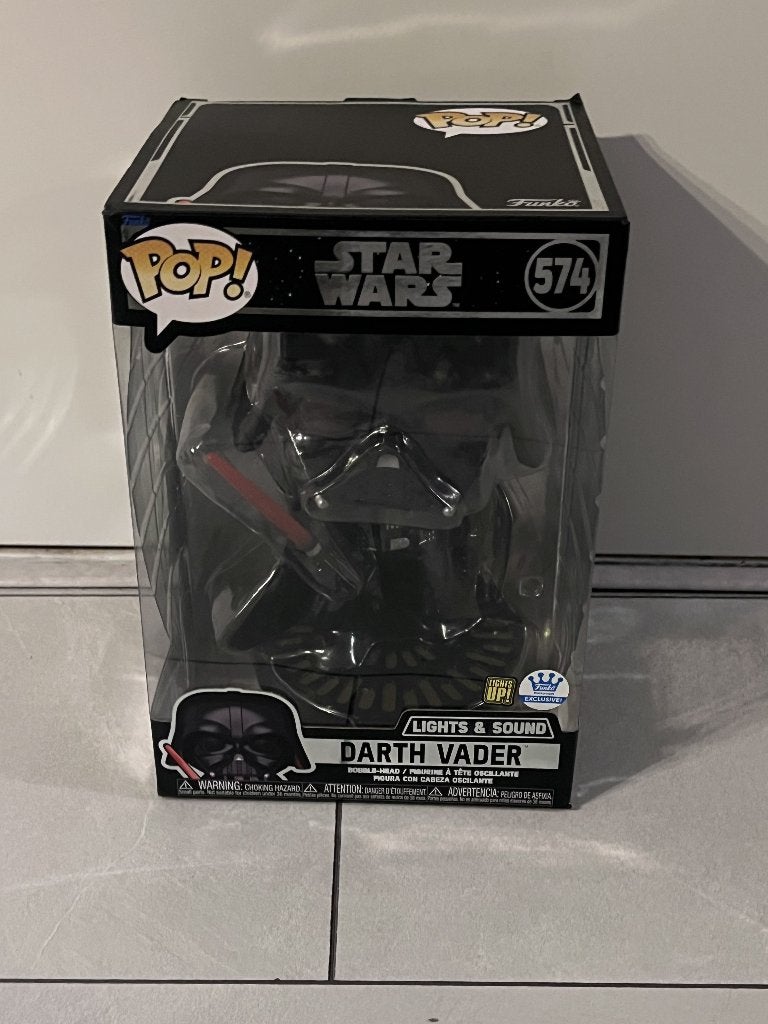 XXL pop! Star Wars Darth Vader, lights & sound nr. 57, Verzamelen, Star Wars, Ophalen of Verzenden, Zo goed als nieuw, Actiefiguurtje