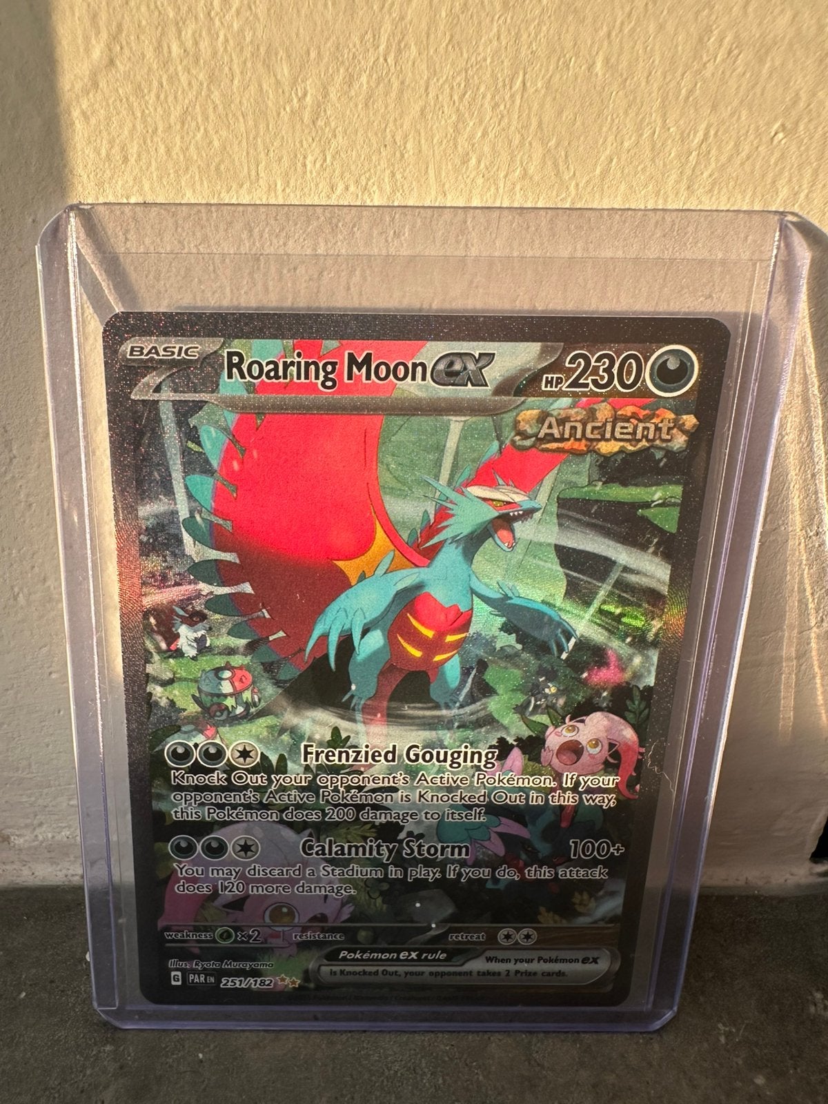 Roaring Moon Ex 251/182 - Paradox Rift, Ophalen of Verzenden, Nieuw, Losse kaart