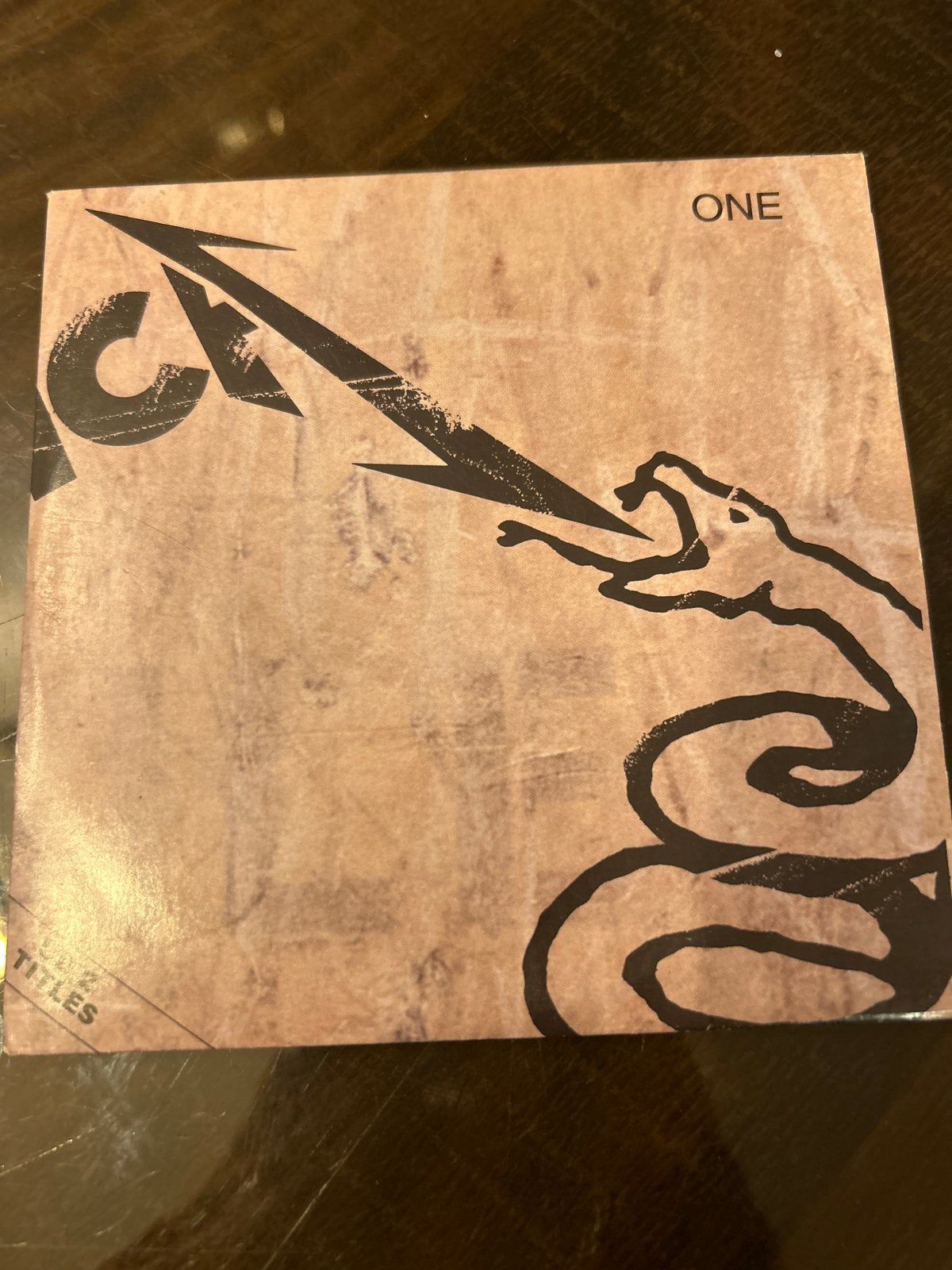 Metallica - One CD Single (1995), Ophalen of Verzenden, Zo goed als nieuw, Hardrock, Single