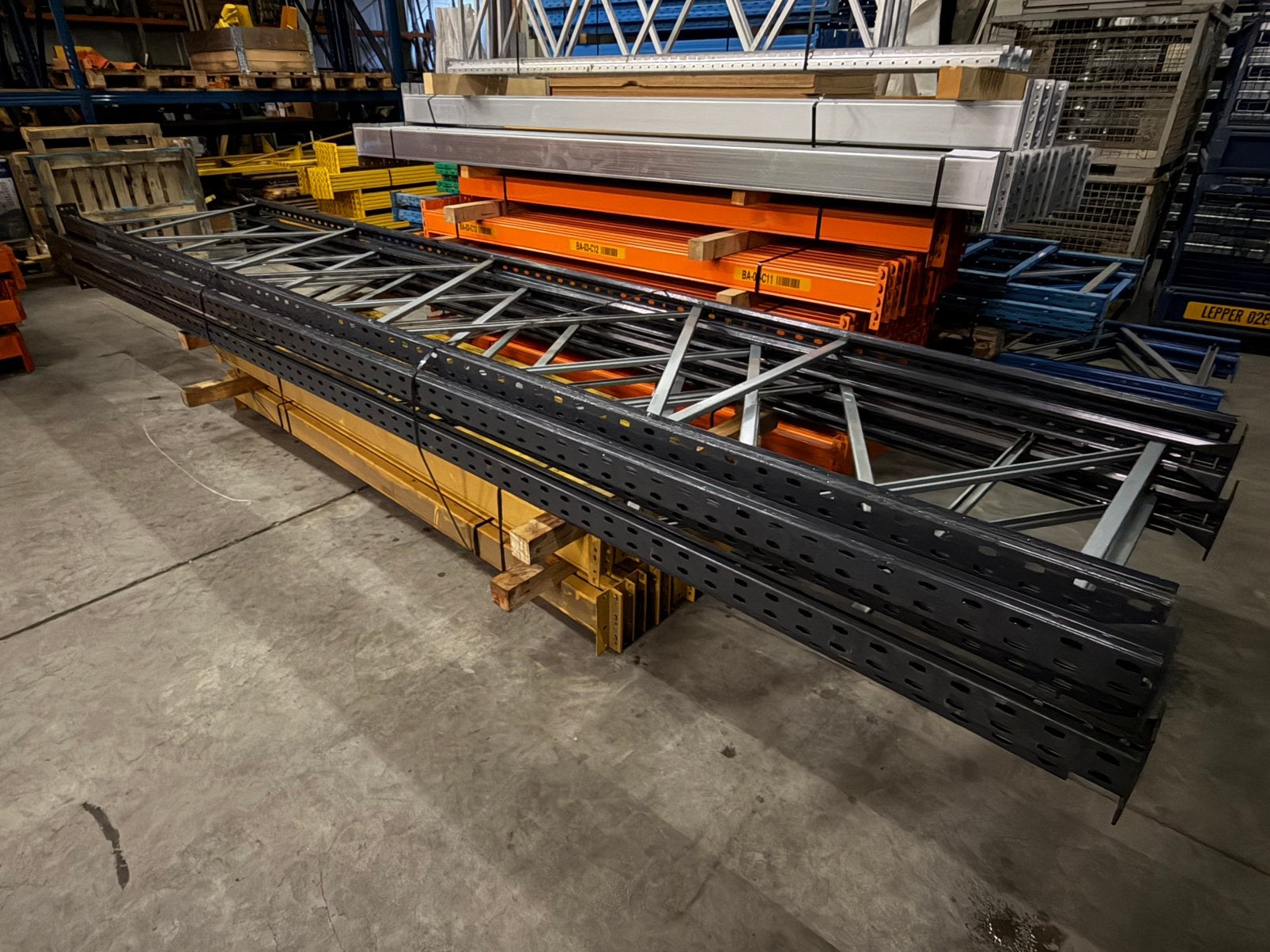 Gebruikte Palletstelling set l Link51 l Netjes l compleet, Ophalen of Verzenden