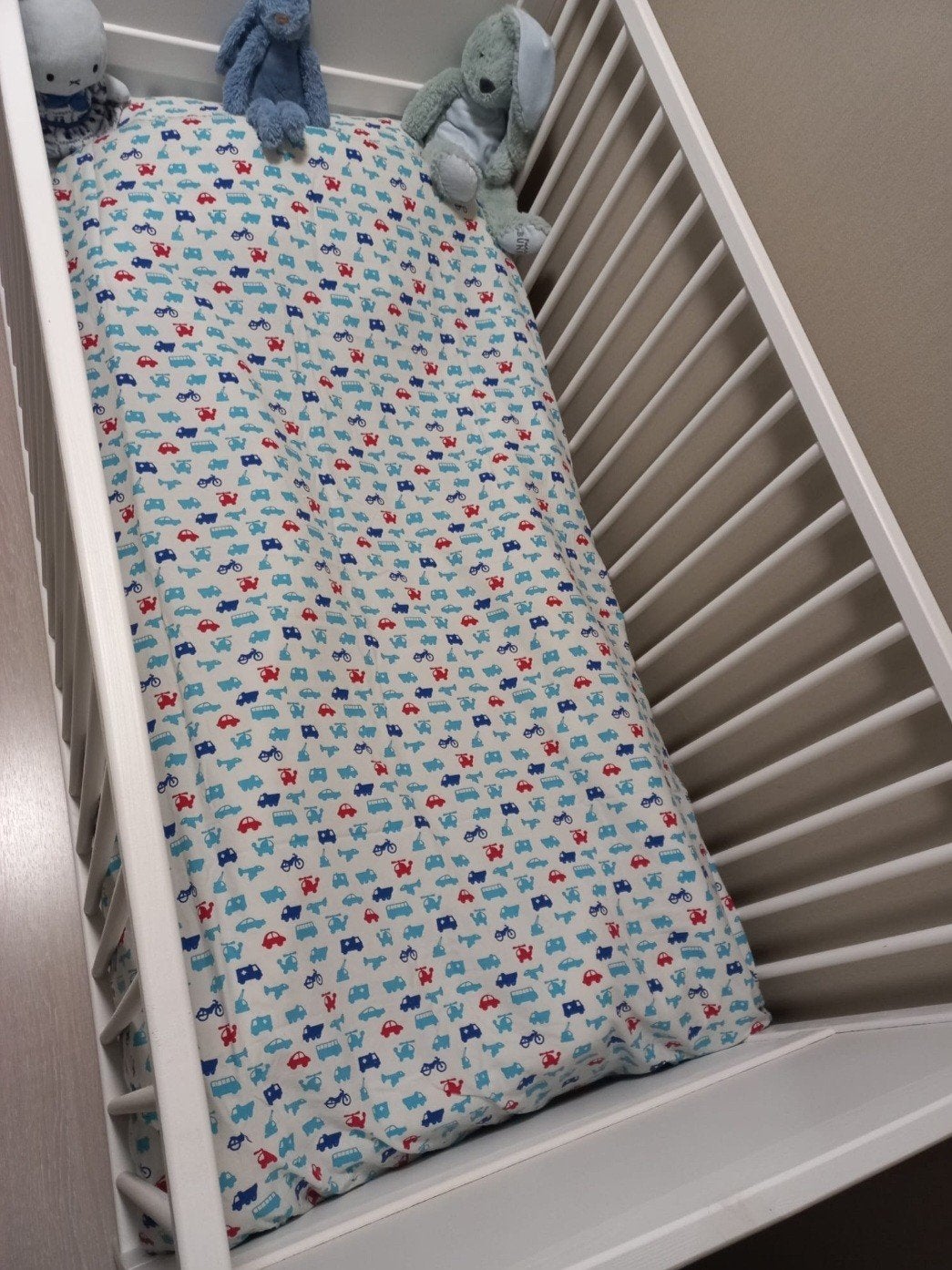 Super mooi wit ledikant!, Kinderen en Baby's, Ophalen, 70 tot 85 cm, Zo goed als nieuw, Matras
