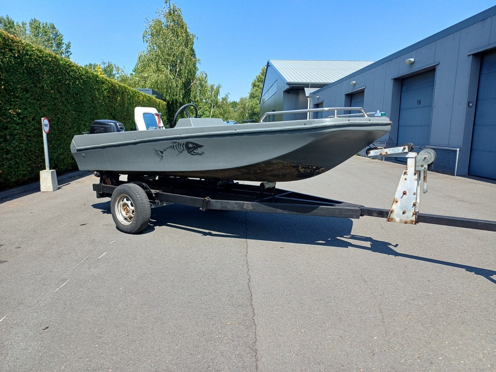 wegens beeindiging stalling diversen boten te koop, Ophalen, Overige merken, Gebruikt, Viertaktmotor
