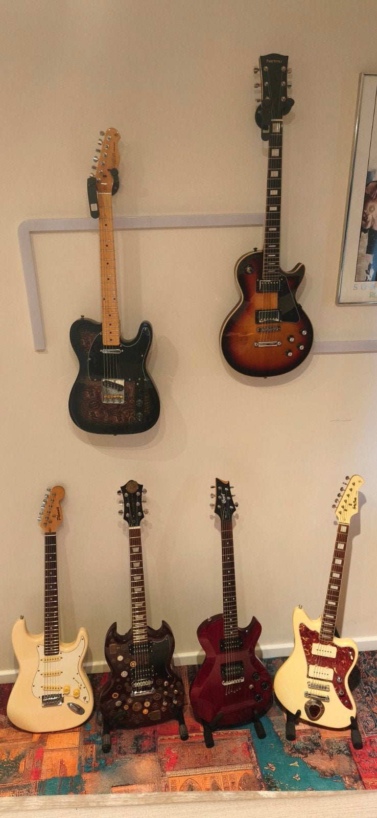 Diverse elektrische gitaren: merken en mods, Ophalen of Verzenden, Zo goed als nieuw, Solid body, Overige merken
