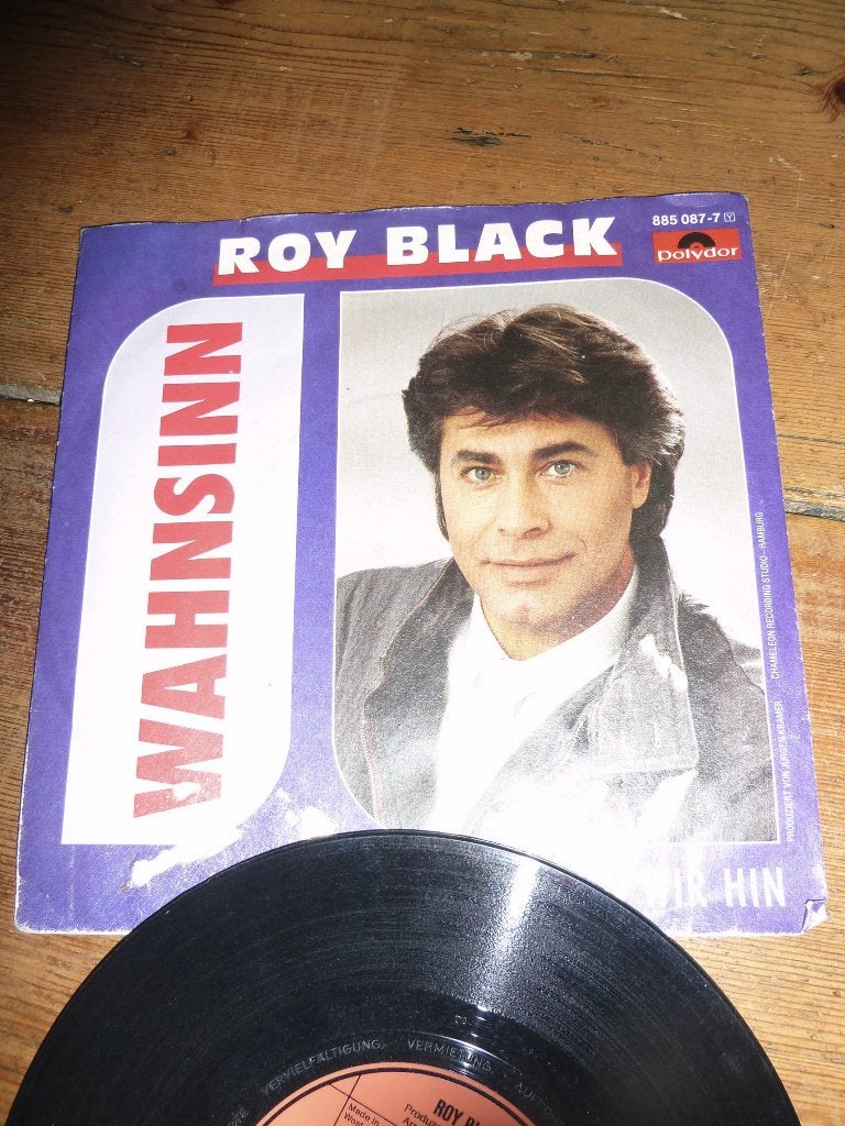 single ROY BLACK wahnsinn 1986, Cd's en Dvd's, Vinyl Singles, Gebruikt, Pop, Ophalen of Verzenden