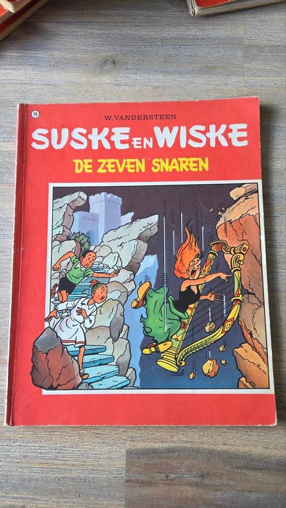 Suske en Wiske De Zeven Snaren 1ste druk mat 1968, Boeken, Stripboeken, Eén stripboek, Ophalen of Verzenden