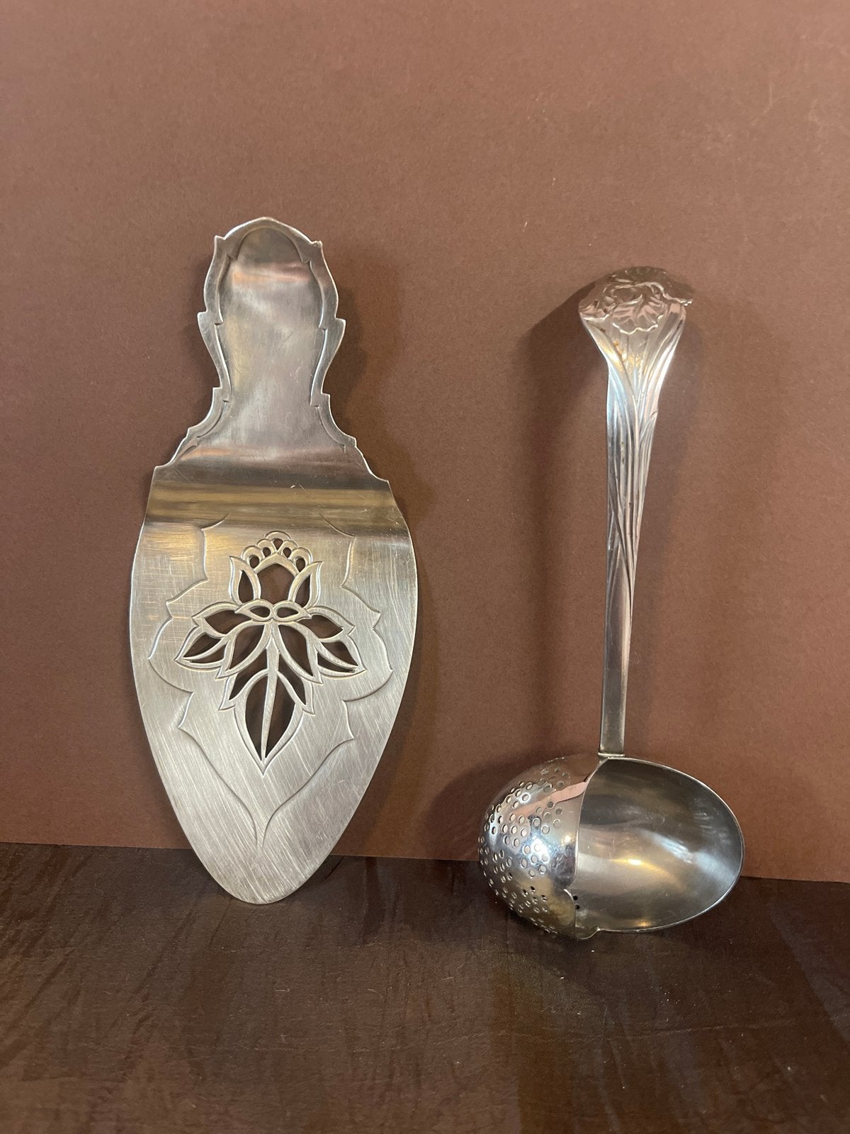 Gero  taartschep en theezeefje, Antiek en Kunst, Ophalen of Verzenden