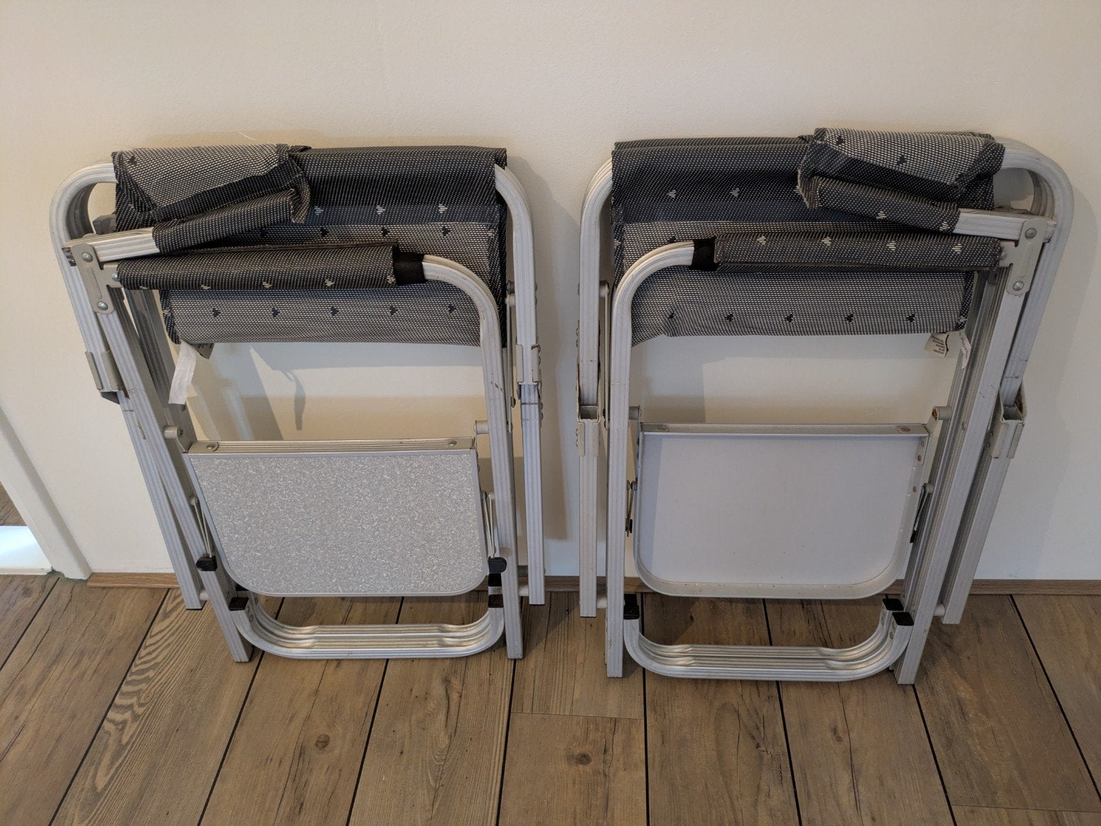 Hymer Regisseurstoelen & Inklapbare Tafel - Complete Set!, Caravans en Kamperen, Ophalen