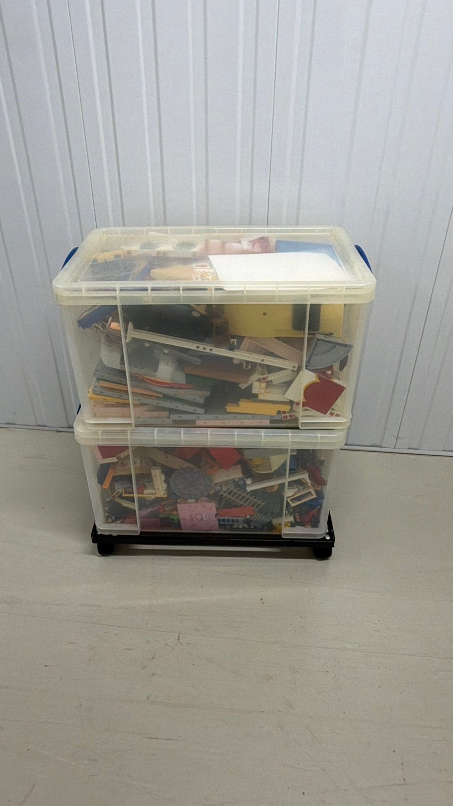 2 bakken playmobile, Ophalen, Gebruikt
