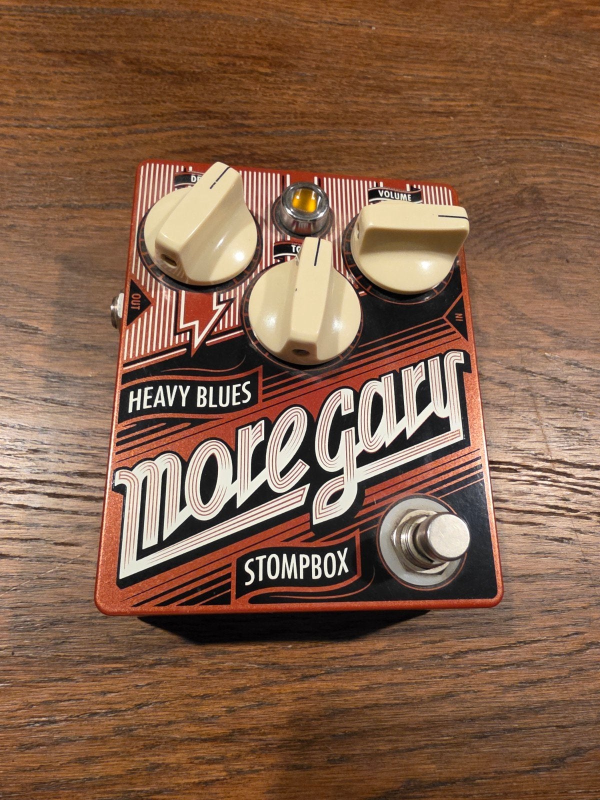 Dr. No Effects More Gary Heavy Blues Stompbox, Muziek en Instrumenten, Ophalen of Verzenden, Zo goed als nieuw, Distortion, Overdrive of Fuzz