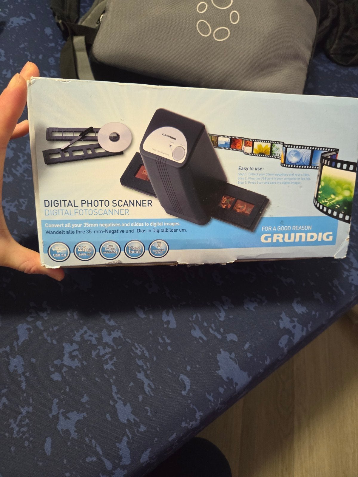 Grundig Digital Fotoscanner - Dia- en Negatievenscanner, Diascanner, Gebruikt, Ophalen of Verzenden, Windows