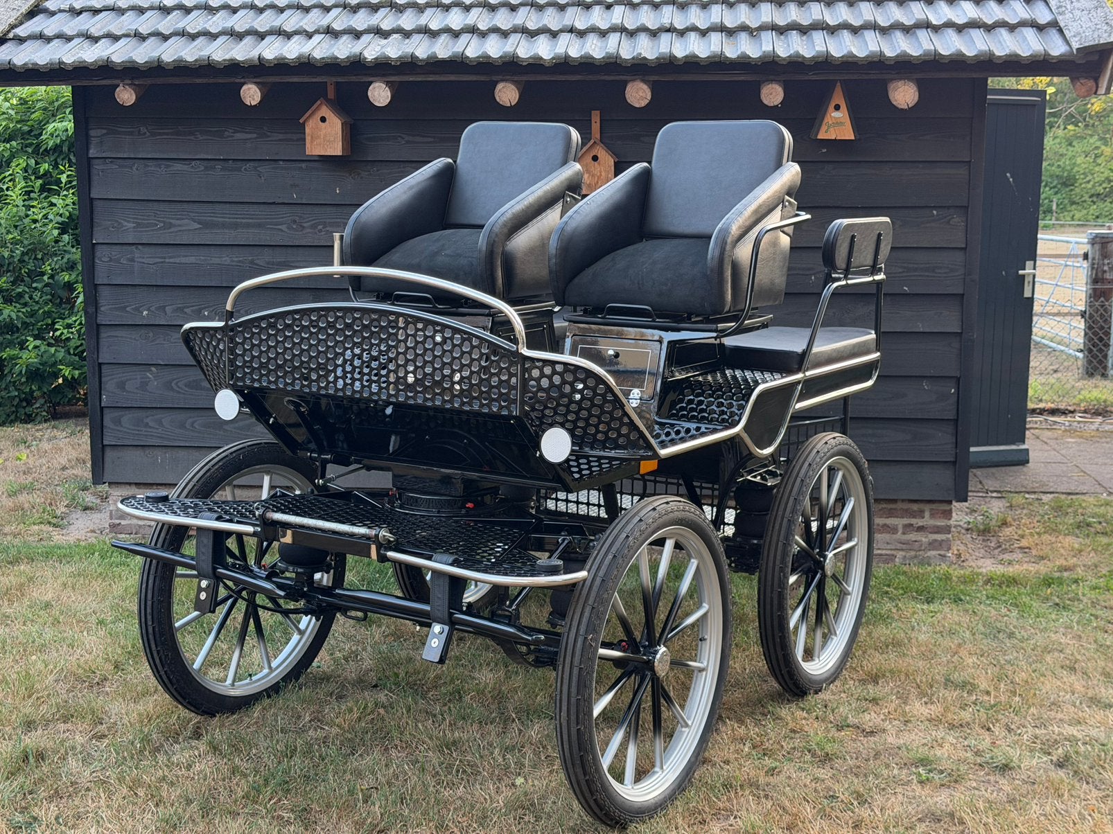 Prachtige Van Veluwe recreatiewagen met doorloop (Senior), Zo goed als nieuw, Overige typen, Paard