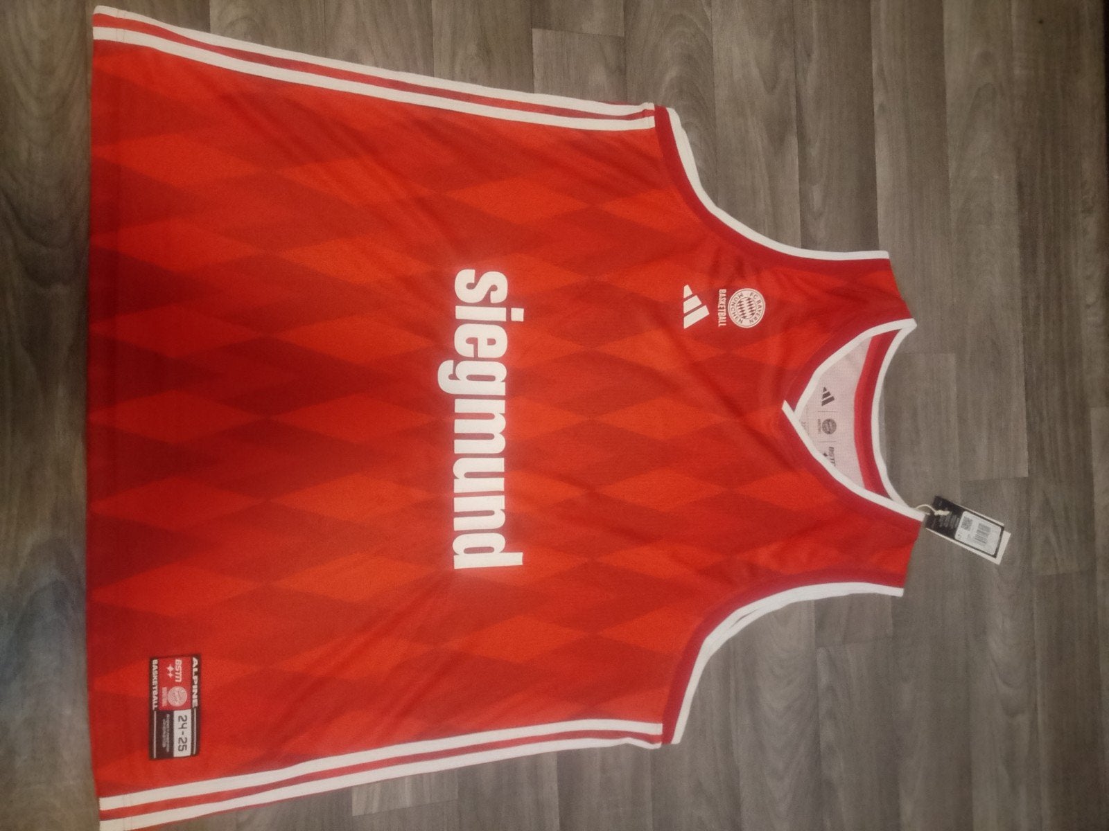 FC Bayern München Origineel Basketbal Shirt 2XL, Ophalen of Verzenden, Nieuw