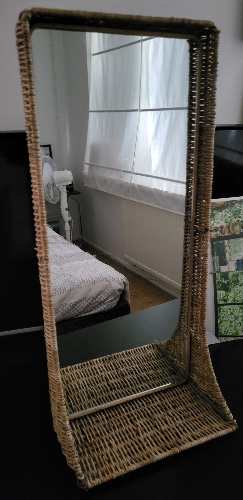 Riviera Maison spiegel, Ophalen, Minder dan 50 cm, Rond, Zo goed als nieuw