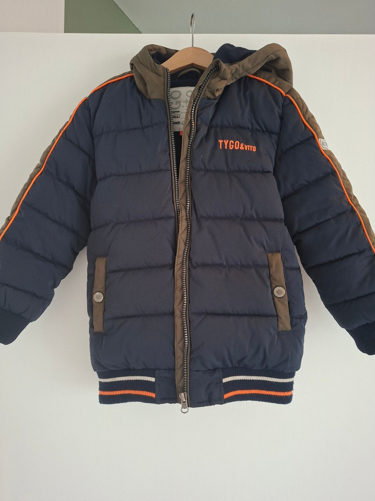 tygo en Vito winterjas 122-128, Kinderen en Baby's, Ophalen, Jongen, Jas