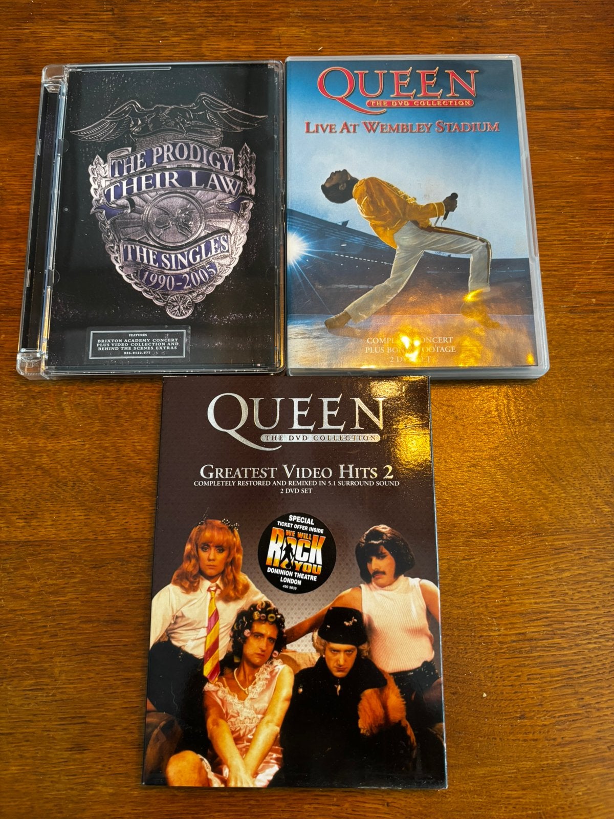 Muziekdocu & video Pink Floyd, Queen, The Cure, The Prodigy, Ophalen of Verzenden, Zo goed als nieuw