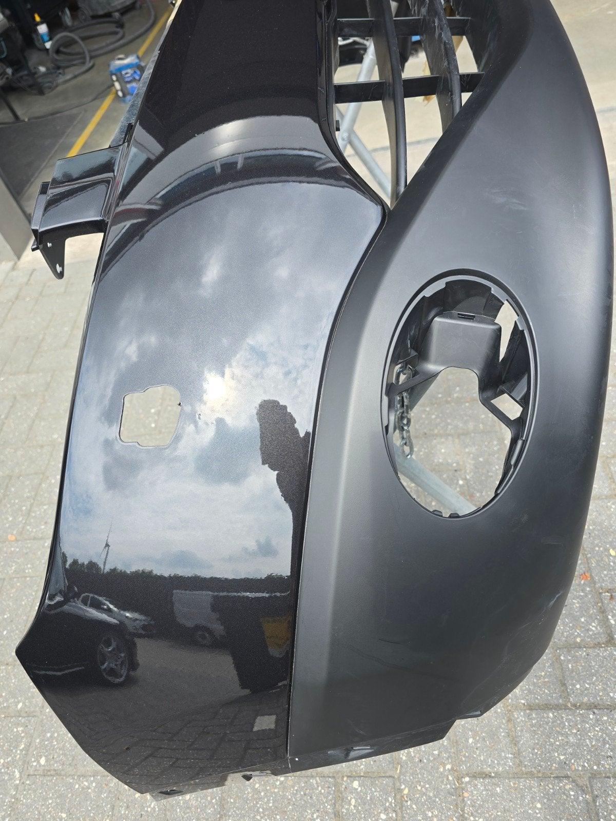 NIEUWE Nissan Qashqai J10 Bumper Voor - Z11 Zwart (NIEUW), Auto-onderdelen, Gebruikt, Voor, Ophalen of Verzenden, Bumper