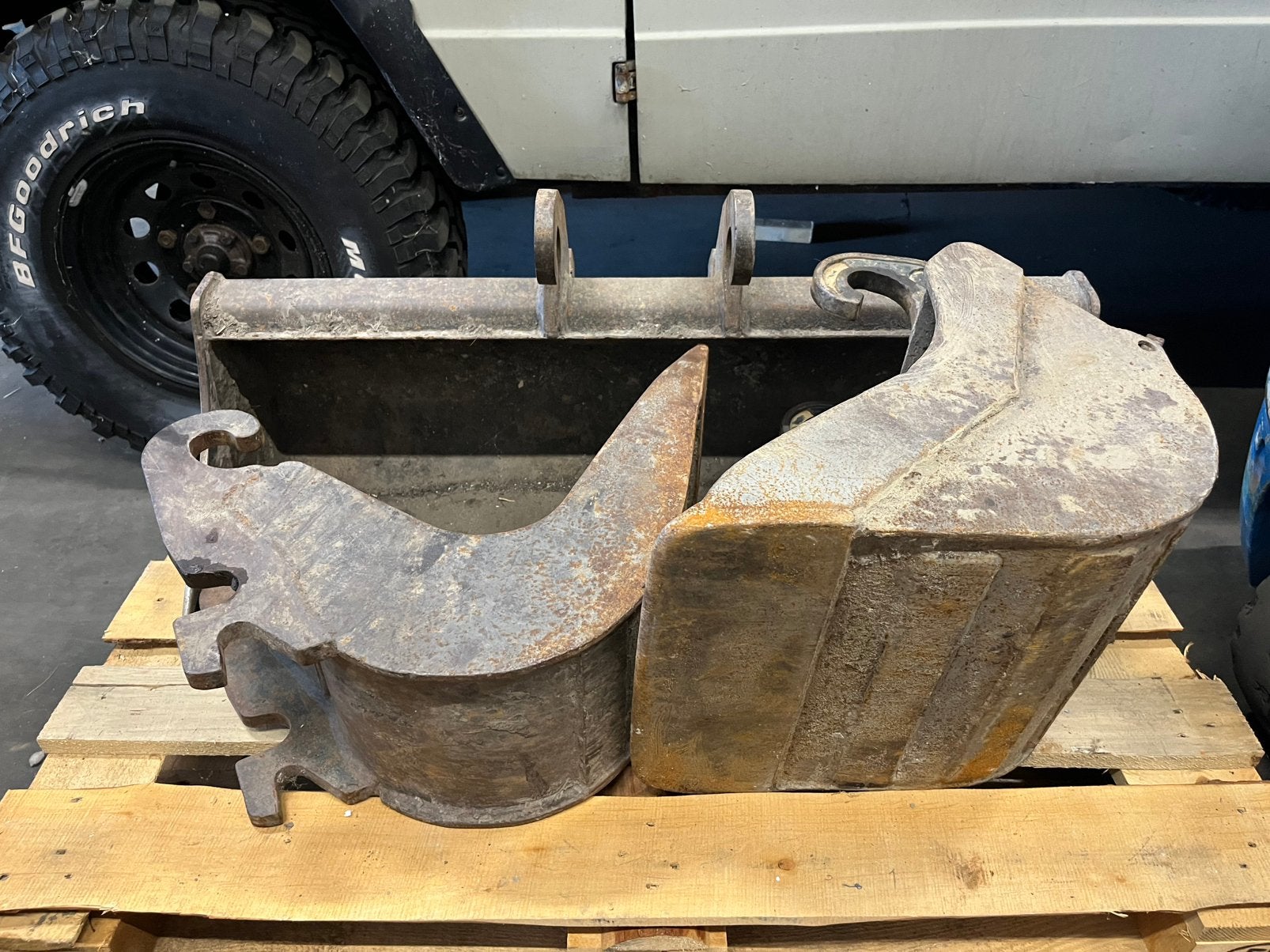 Nette kwaliteits graafbakkenset CW0 / CW05 Kubota Takeuchi, Ophalen, Gebruikt