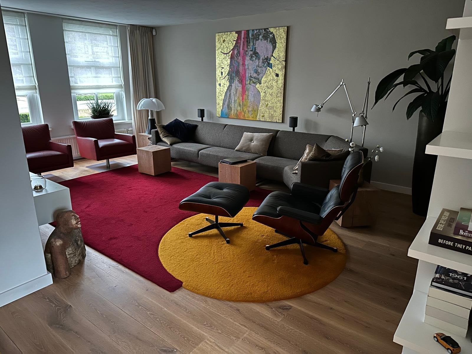 Millenerpoort vloerkleed rood/geel 429 x 239 cm, Huizen en Kamers
