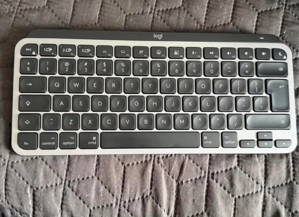 LOGITECH MX Keys Mini voor Mac Draadloos Toetsenbord Zwart, Ophalen of Verzenden, Zo goed als nieuw