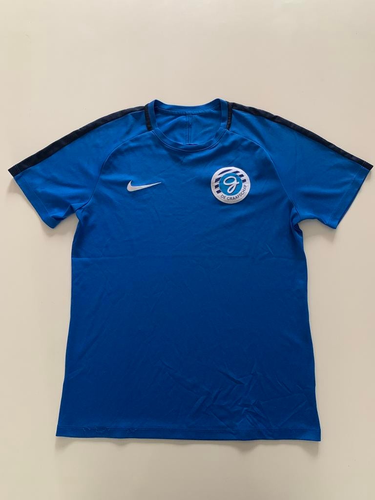 Shirt met Graafschap logo M Nike, Kleding | Heren, Ophalen of Verzenden, Zo goed als nieuw, Blauw, Voetbal
