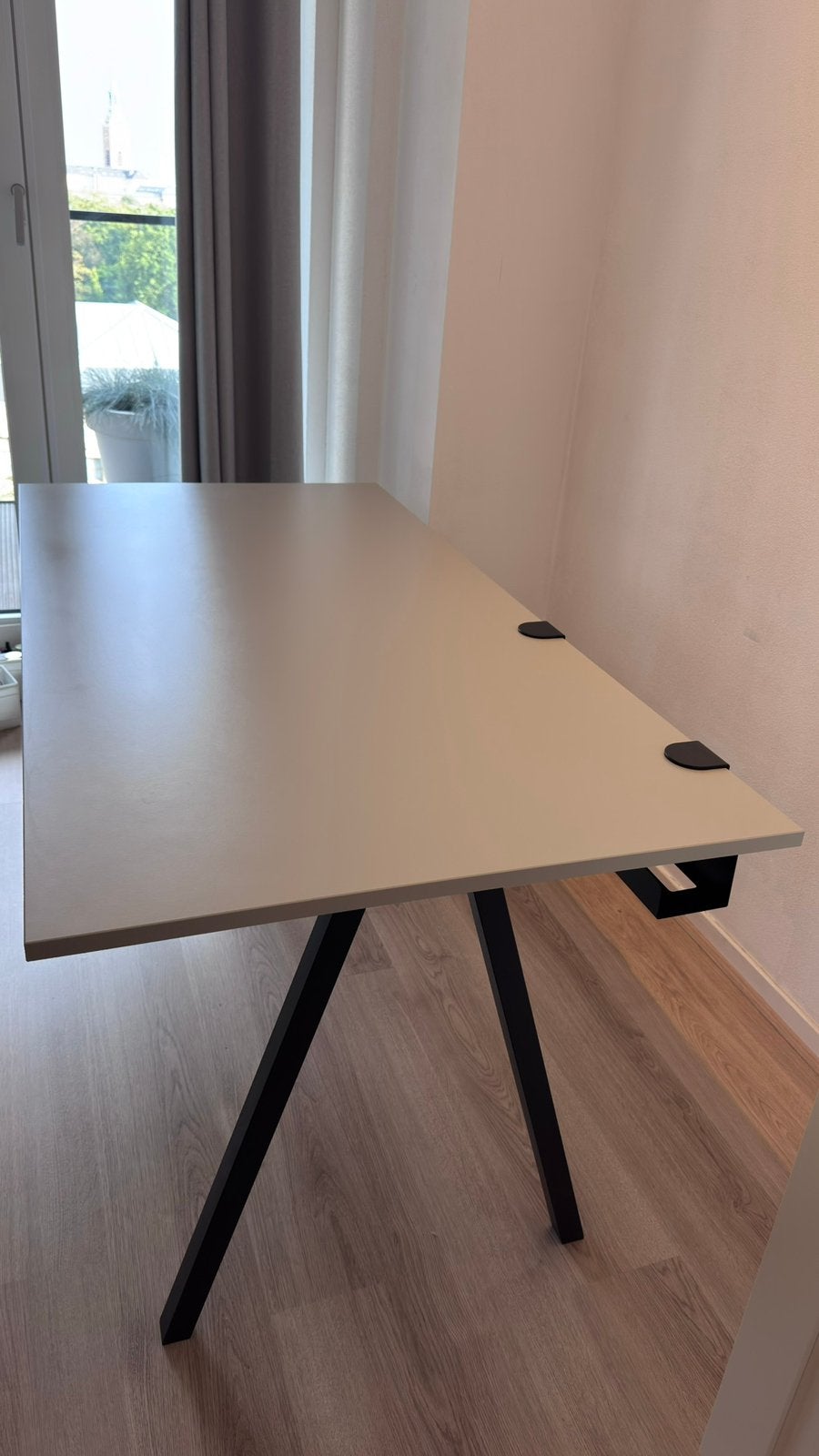 Ikea bureau 160 x 80 cm - beige, Ophalen, Zo goed als nieuw