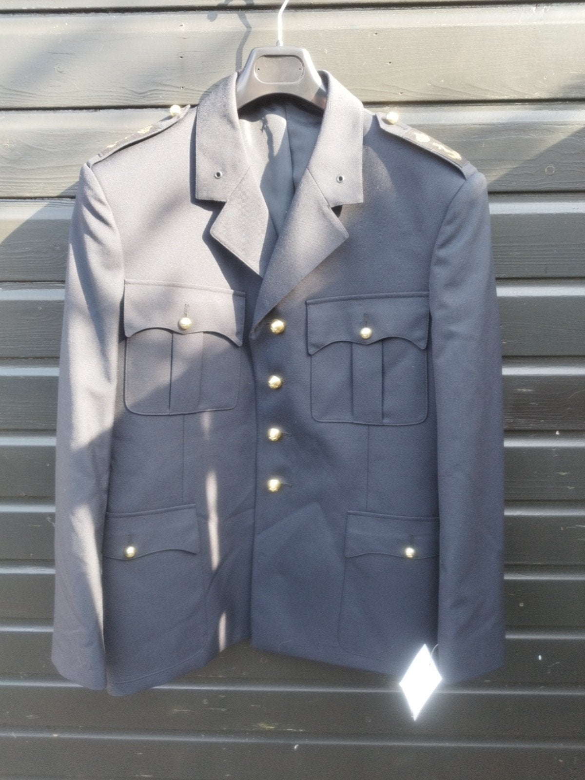 Nieuw Marine uniform jas, Maat 52, Maat 52/54 (L), Onbekend, Blauw, Nieuw