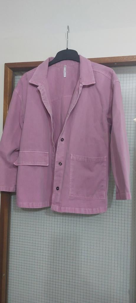 Roze spijkerjas van Leonisa - Maat M ter aanbieding!!, Kleding | Dames, Maat 38/40 (M), Ophalen of Verzenden, Zo goed als nieuw
