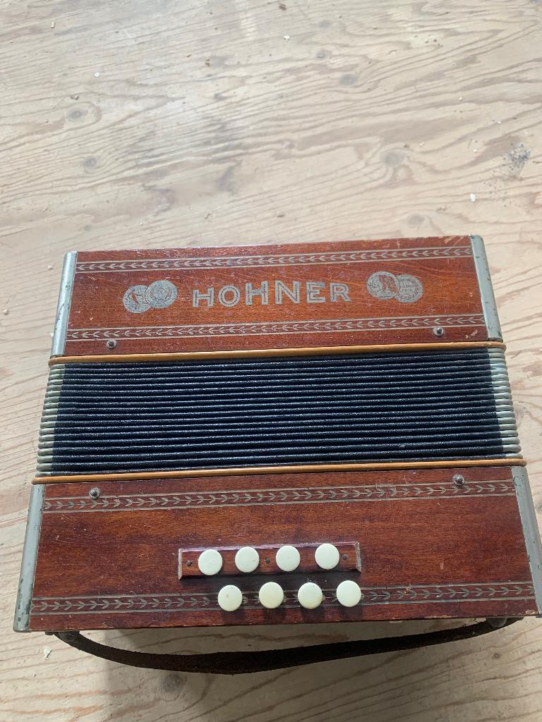 Accordeon hohner, Muziek en Instrumenten, Accordeons, Gebruikt, Ophalen of Verzenden, Knopaccordeon, Hohner