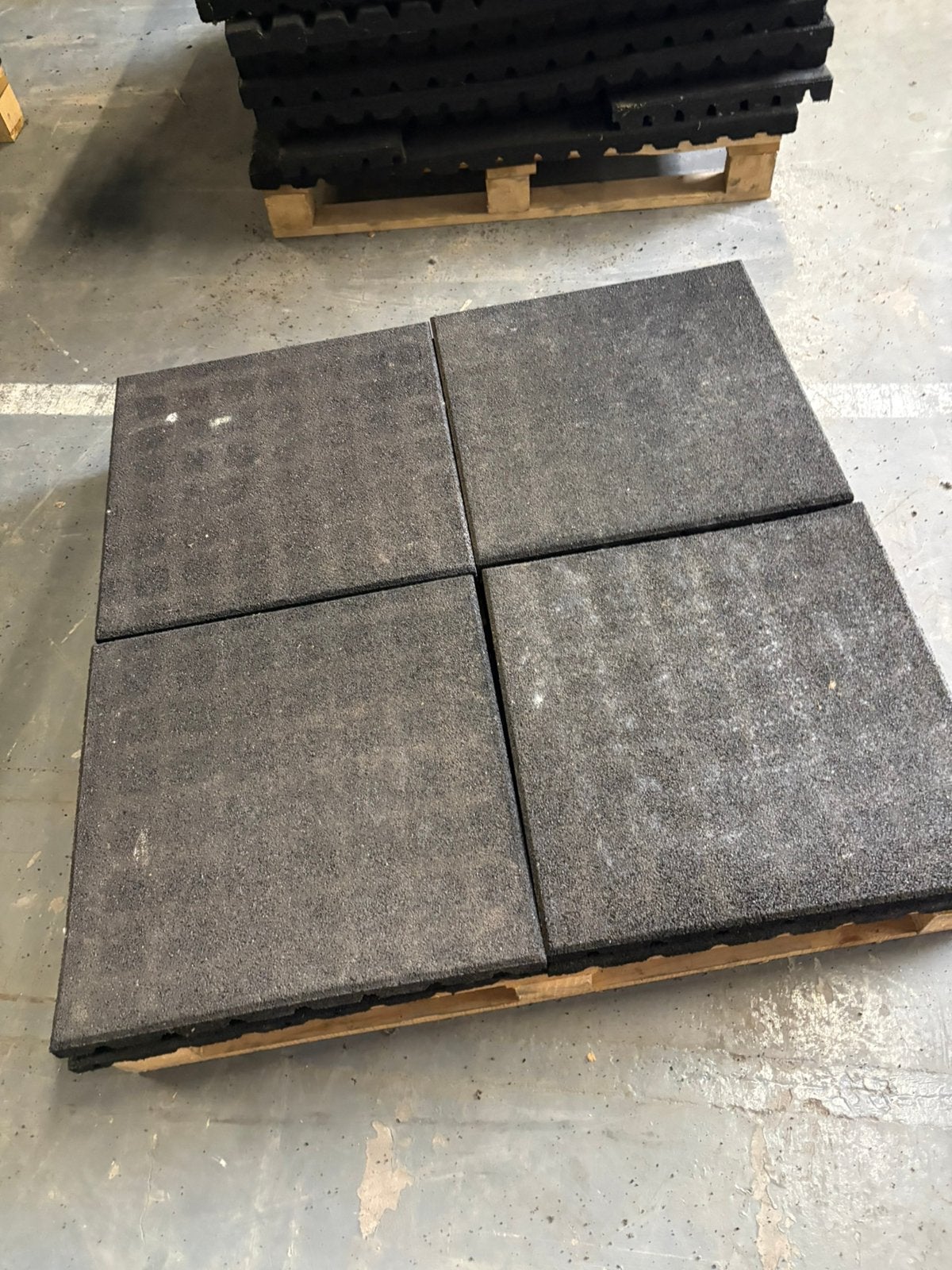 Rubberen tegels 50 x 50 x 3 cm  meer dan 3 m2, Overige materialen, Gebruikt, 3 m2, Rubberen
