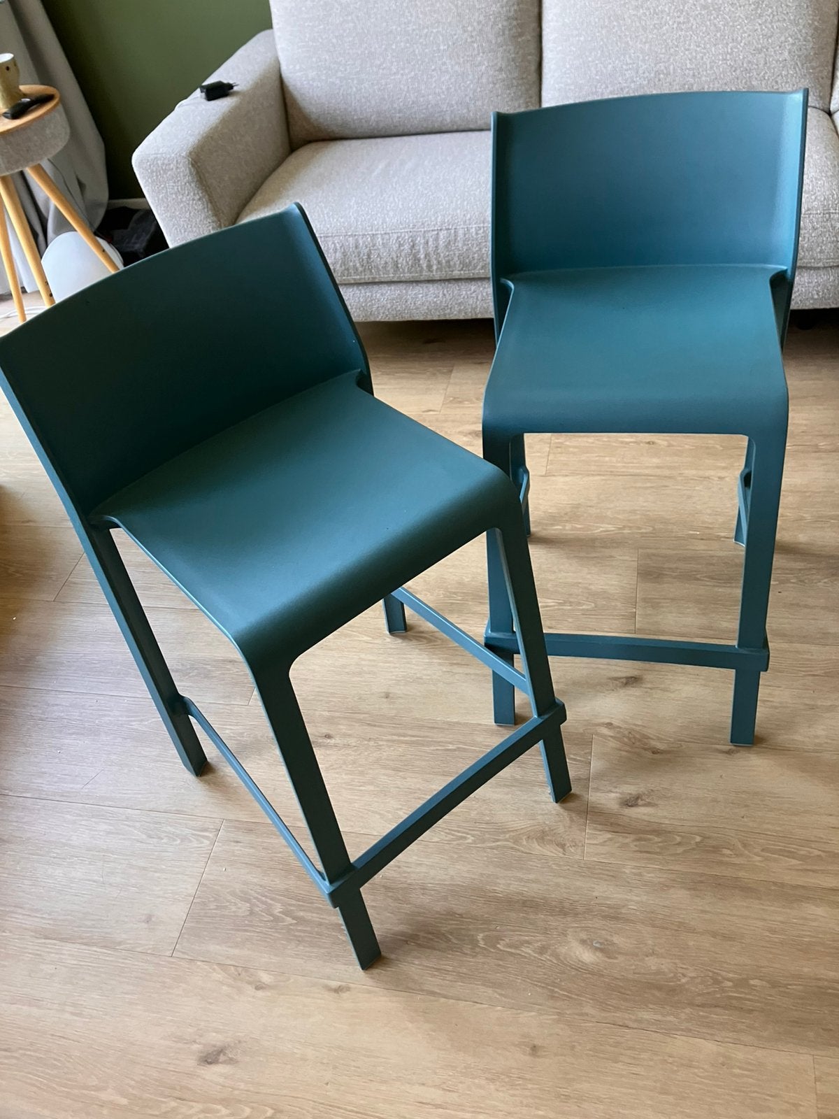 Barkruk / barstoel Nardi, Ophalen, Kunststof, 60 tot 90 cm, Zo goed als nieuw