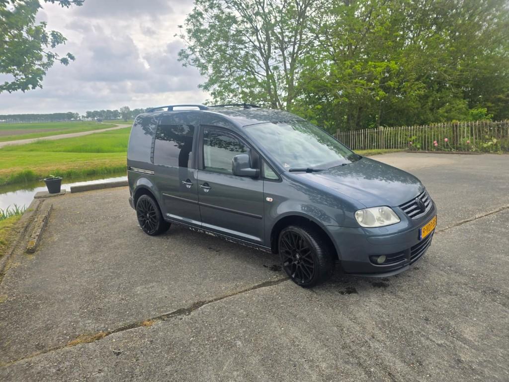 Volkswagen Caddy 1.9 TDI 77KW Bestel AUT 2009, Auto's, Bestelauto's, Particulier, Airbags, Airconditioning, Cruise Control, Elektrische buitenspiegels