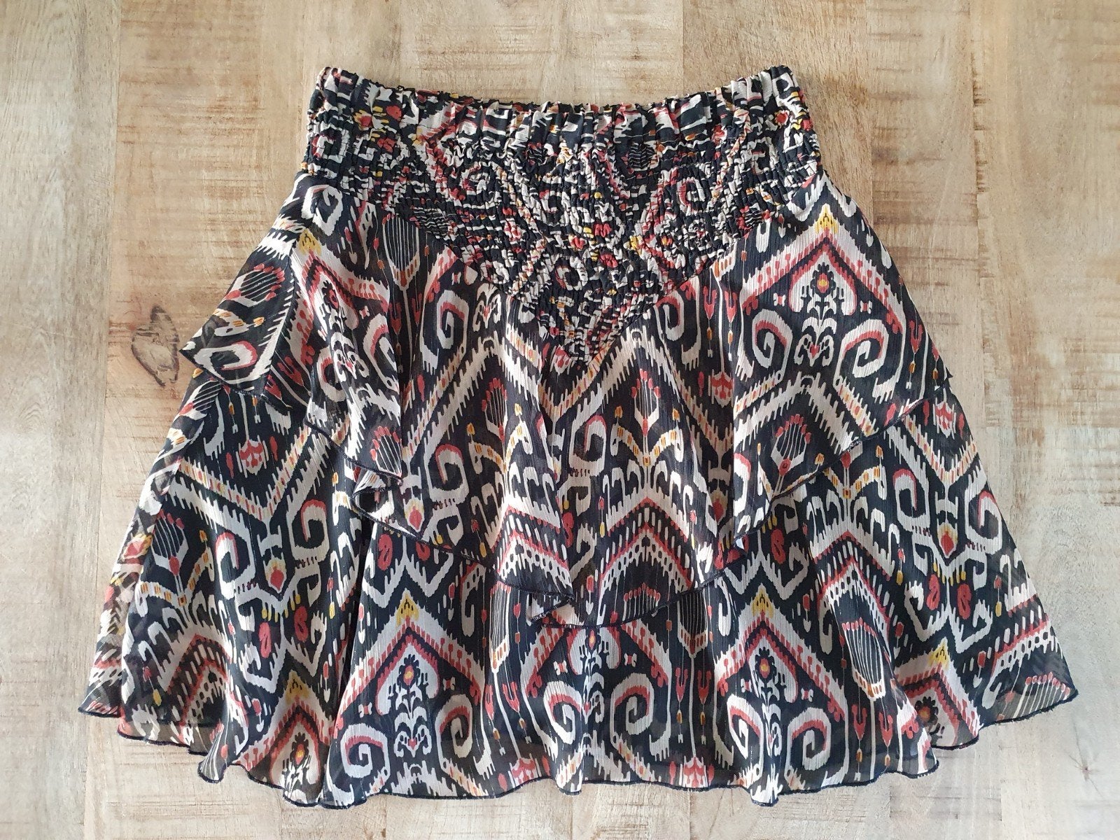 Costes Rebel rokje maat L zwart, zandkleur, fijn glittertje., Zwart, Maat 42/44 (L), Ophalen of Verzenden, Zo goed als nieuw