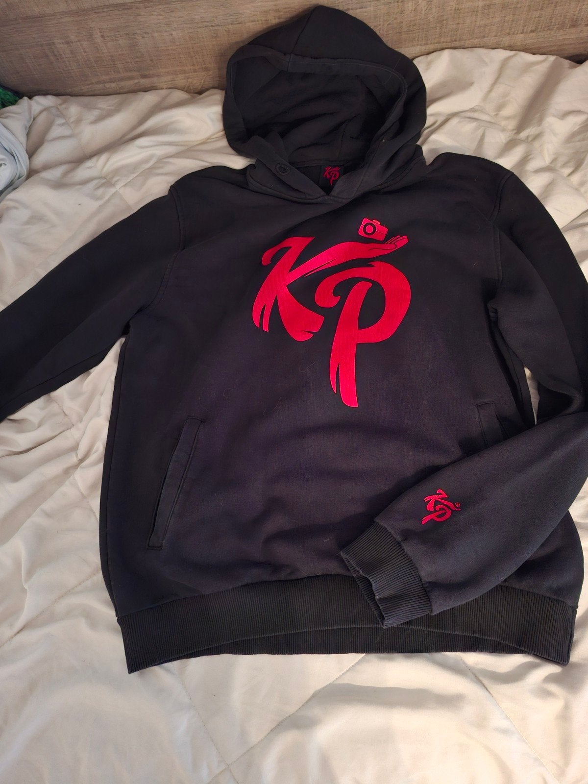 knol power hoodie, Ophalen of Verzenden, Zo goed als nieuw, Maat 52/54 (L), Zwart