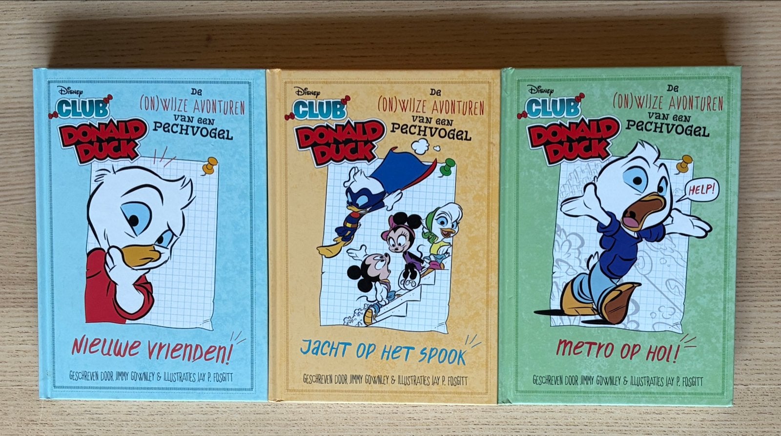 Disney Club Donald Duck: De (On)wijze Avonturen van een Pech, Complete serie of reeks, Ophalen of Verzenden, Zo goed als nieuw