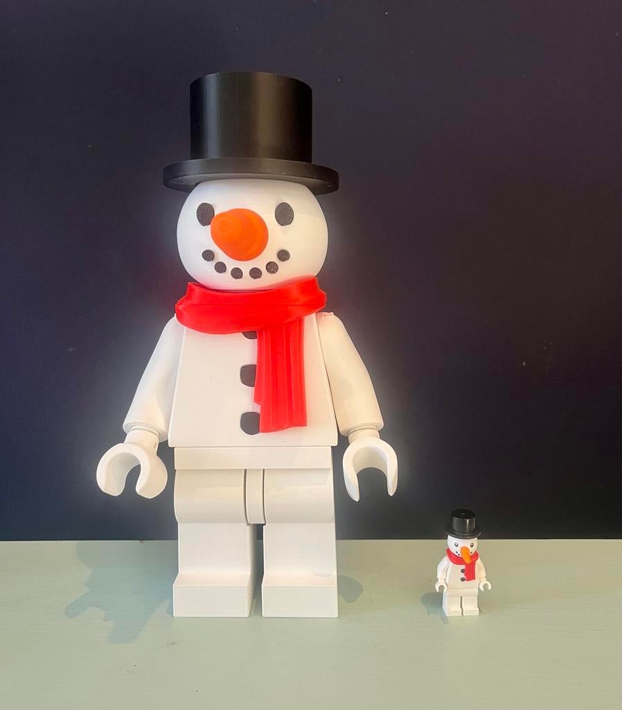 Grote lego minifigure, Ophalen of Verzenden, Zo goed als nieuw