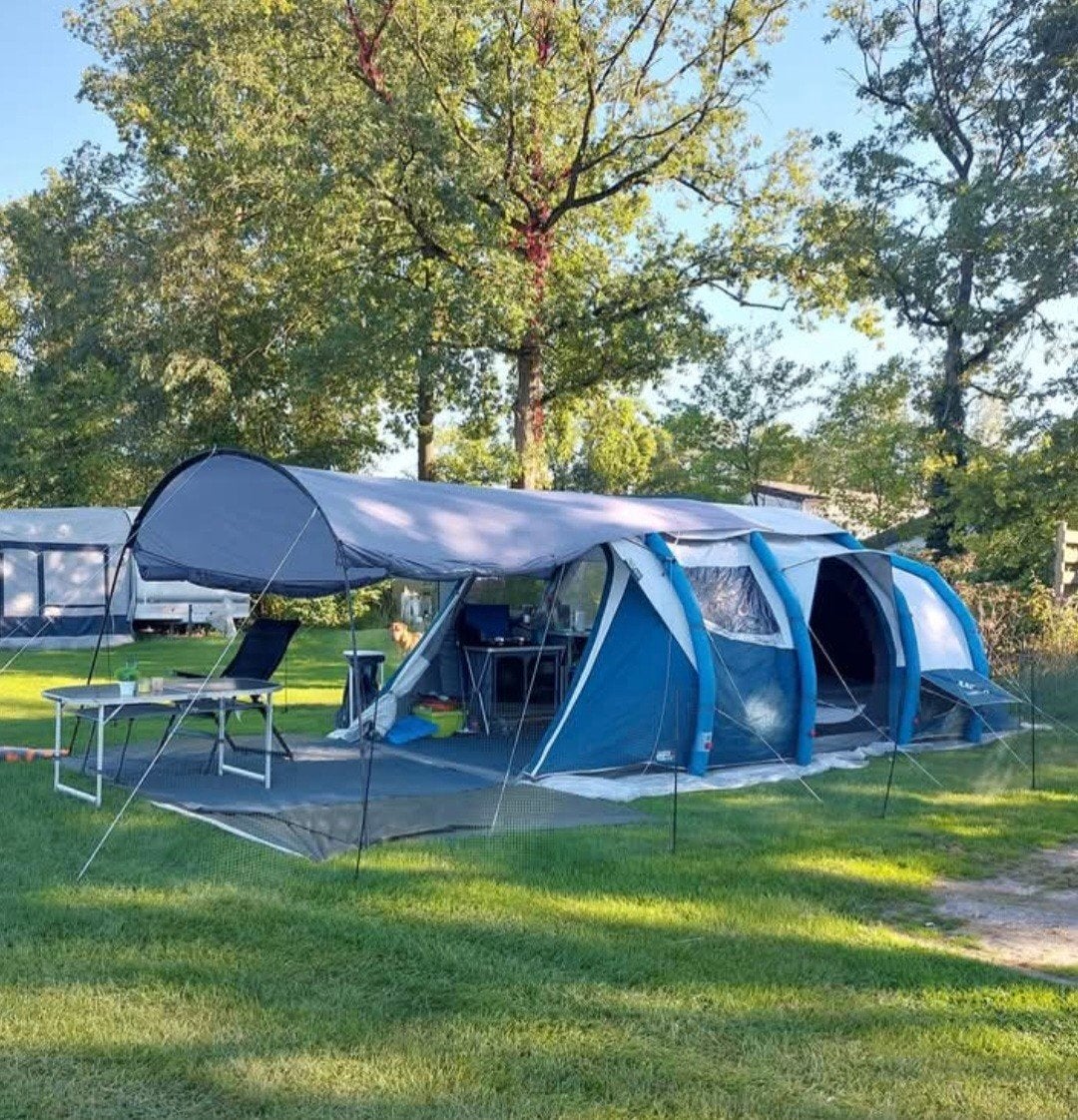 quechua air seconds 6.3 fresh & black, Caravans en Kamperen, Tenten, Ophalen, Tot en met 4