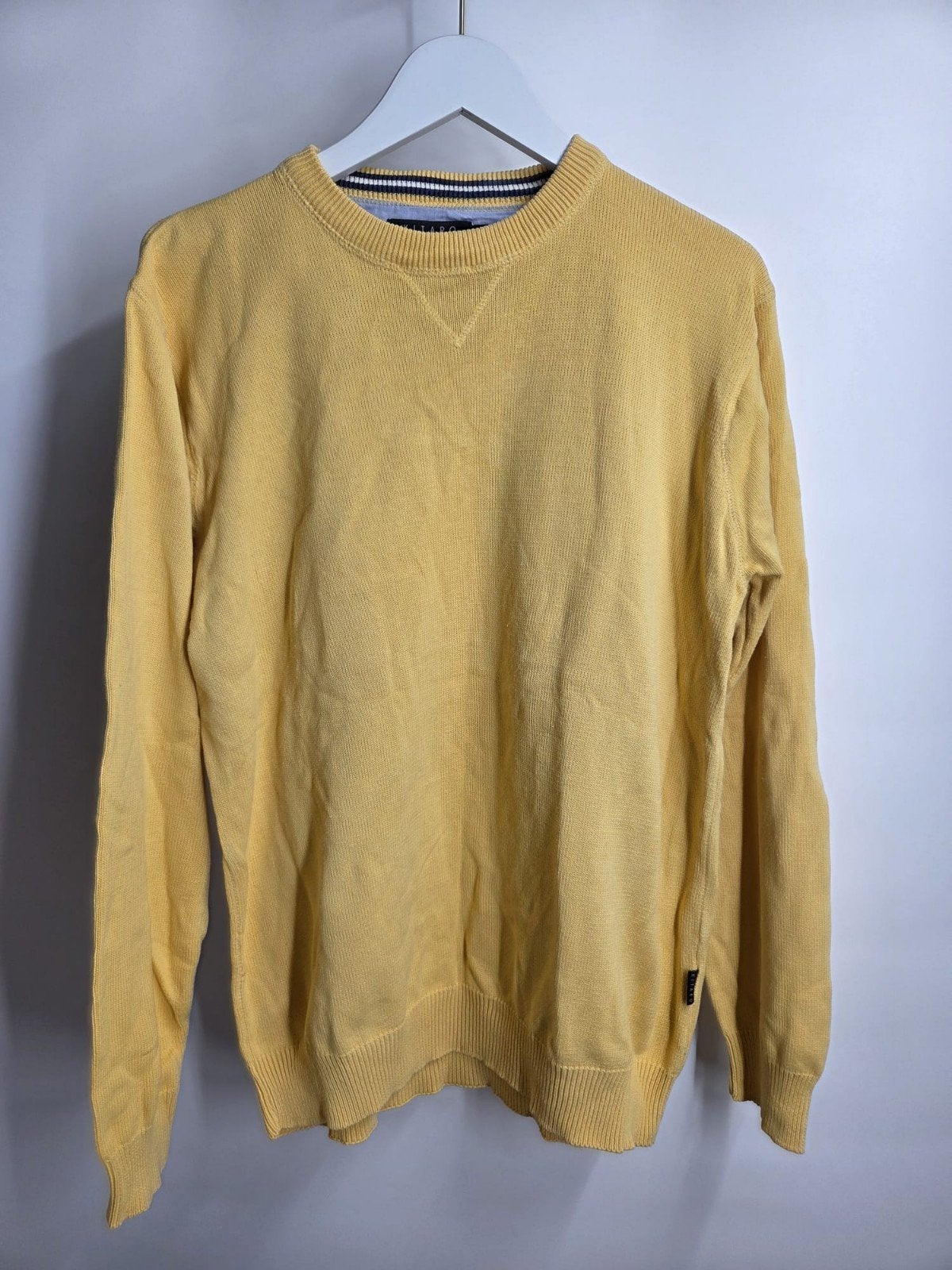 Kitaro Men Gele Trui Maat L - Katoen - Netjes, Maat 52/54 (L), Info@kitaro-fashion.de, Ophalen of Verzenden, Zo goed als nieuw