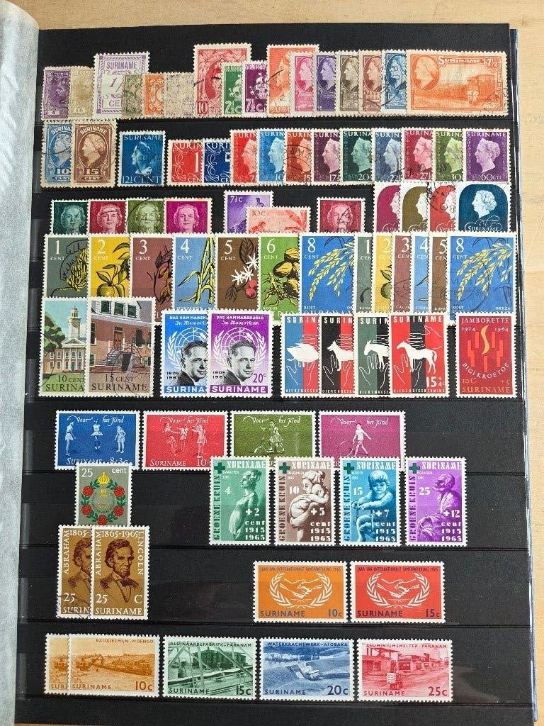 Partij Suriname, Nieuw-Guinea, Curacao, Aruba en Ned-Indië., Postzegels en Munten, Verzenden, Buitenland