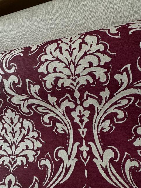 Barok Damast Behang Bordeaux/Violette, Huis en Inrichting, Stoffering | Behang, Ophalen of Verzenden, Rood