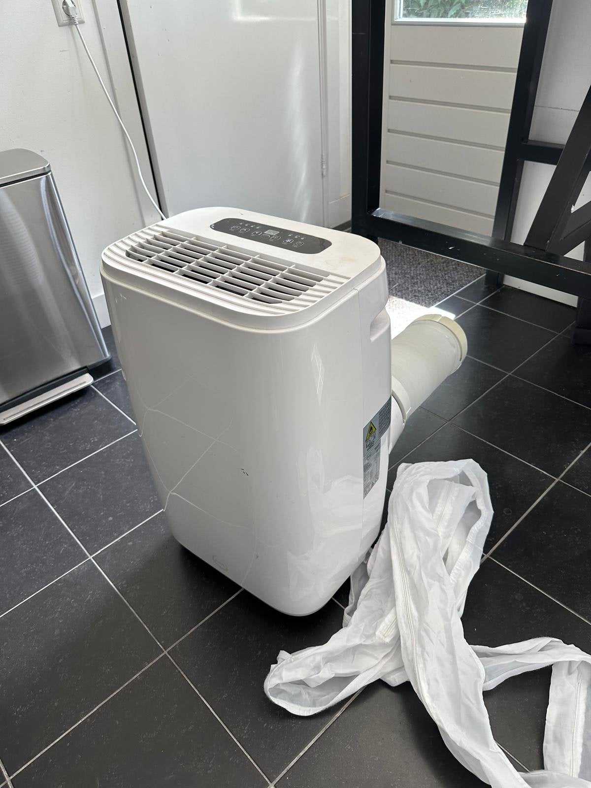 FUAVE Mobiele airco ACB12K02 - 3400W koelvermogen, Ophalen, Gebruikt, Timer, 3 snelheden of meer