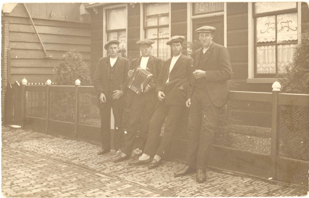 fotokaart graftdijk, Verzamelen, Ophalen of Verzenden, Voor 1940, Zo goed als nieuw