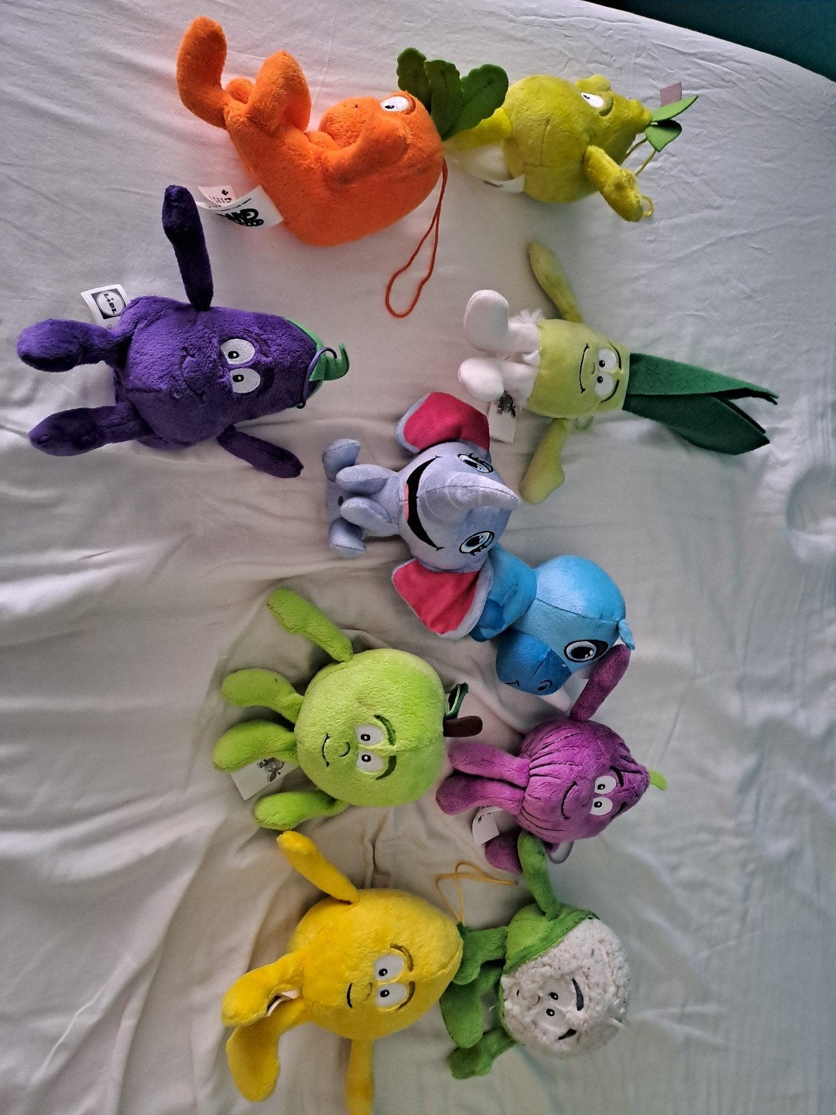 lidl mini knuffels 10 stuks, Overige merken, Overige karakters, Overige typen, Ophalen of Verzenden