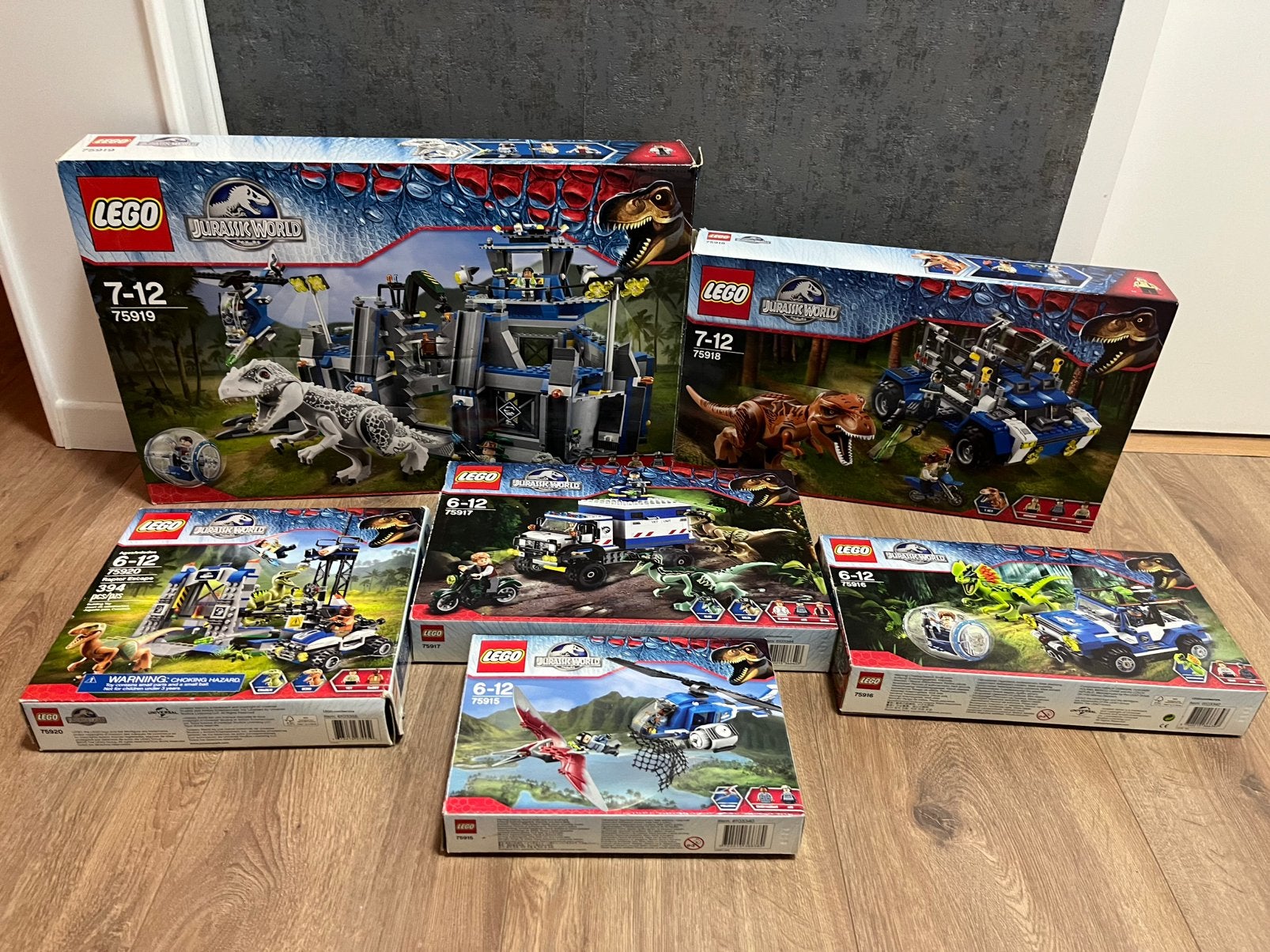 Lego jurassic world  6 sets jurassic park, Ophalen, Gebruikt, Jurassic World, Lego