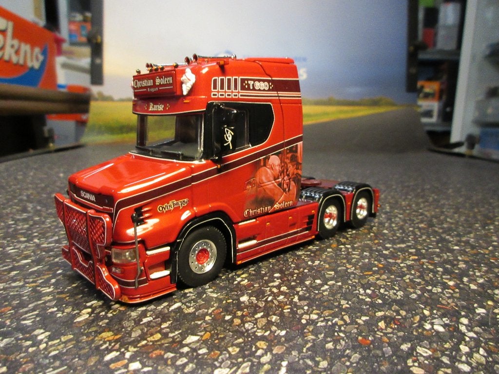 WSI Scania Vlastuin torpedo Soleen met certificaat, Hobby en Vrije tijd, Ophalen of Verzenden, Nieuw, Bus of Vrachtwagen, Wsi