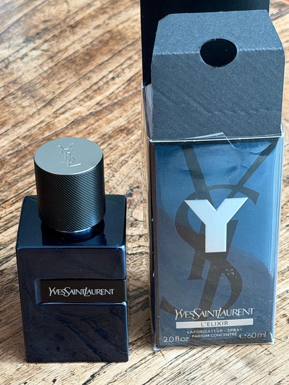 Yves Saint Laurent YSL Y L’Elixir for men 60ml Parfum Conc, Ophalen of Verzenden, Zo goed als nieuw