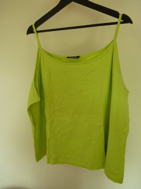 Promiss spaghetti-top maat 54 felgroen, Promiss, Zo goed als nieuw, Groen, Shirt of Top