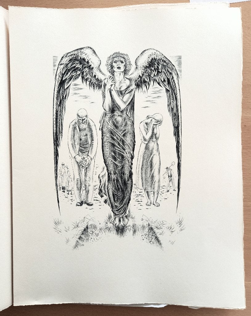 Baudelaire, Charles 1949 Les Fleurs du Mal 1/650 ex Lemagny, Ophalen of Verzenden