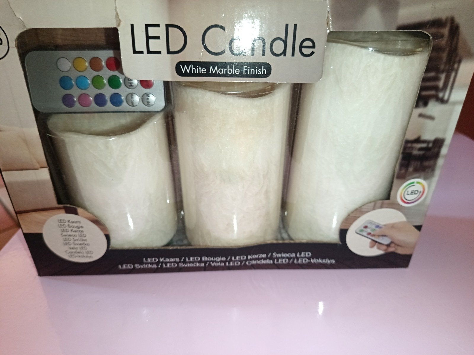 LED Kaarsen op afstandbediening Nieuw zie beschrijving, Huis en Inrichting, Woonaccessoires | Kandelaars en Kaarsen, Ophalen, Nieuw